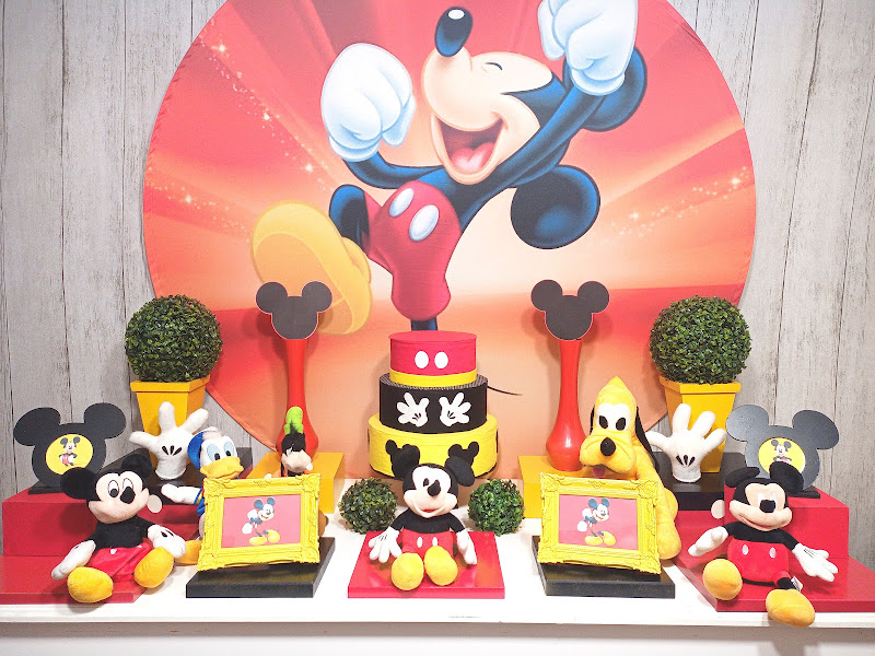 Decoração real Demarré: Mickey