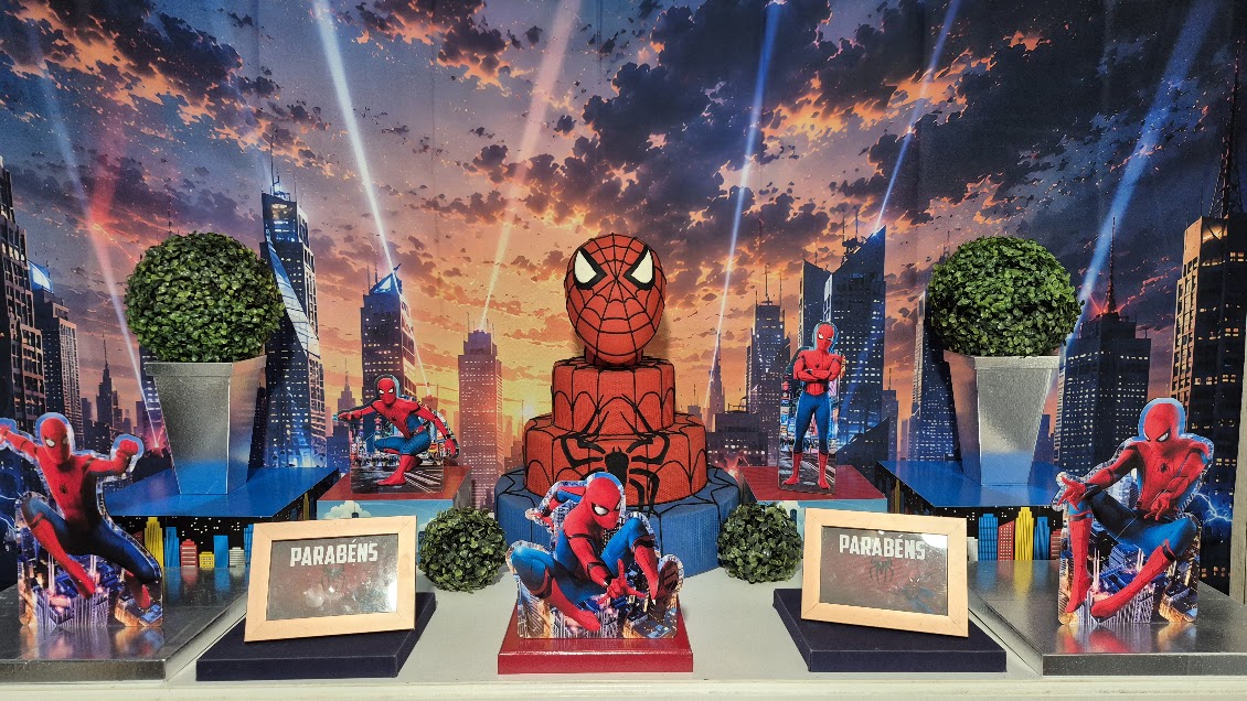 Decoração real Demarré: Homem-Aranha
